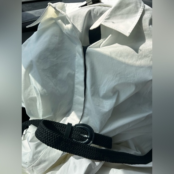 White Piped Kate Dress - Picture 9 of 11